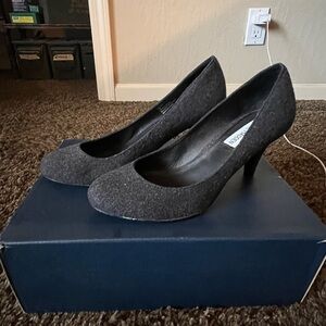 Steve Madden Charcoal Gray Women's Heels